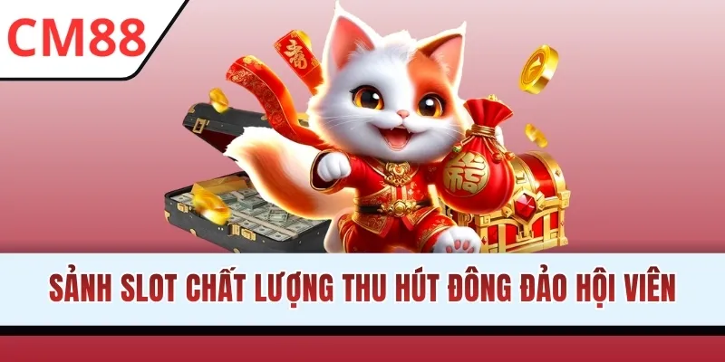 Sảnh slot chất lượng thu hút đông đảo hội viên